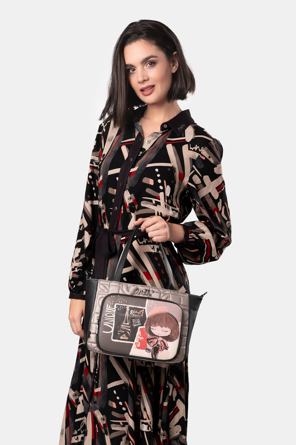 Bolso de hombro con bandolera Mademoiselle