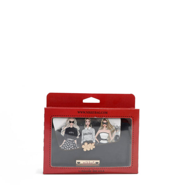 CARTERA PLEGABLE PEQUEÑA NIKKY (TRIO)