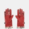 Guantes de terciopelo burdeos Anekke