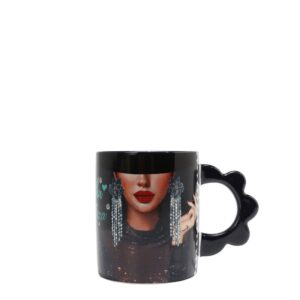 TAZA DE CERÁMICA PETAL (SAMANTHA LA BELLEZA)