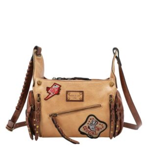 Bolso bandolera parches Nicole Lee