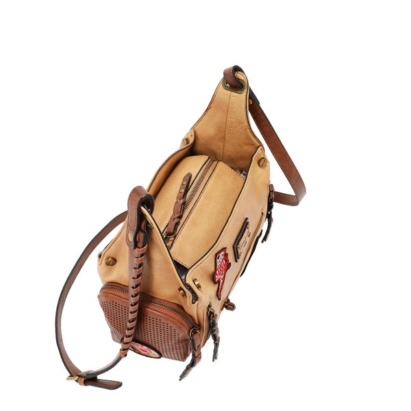 Bolso bandolera parches Nicole Lee