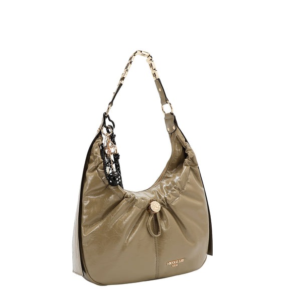 BOLSO bandolera con adorno de llavero Nicole Lee