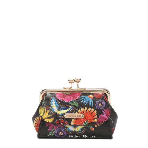 PRT6905-L-BUTTERFLOWERBLACK-MAIN MONEDERO PORTABLE