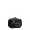 MINI BOLSO CRUZADO CON CIERRE KISS LOCK (SAMANTHA LA BELLEZA)