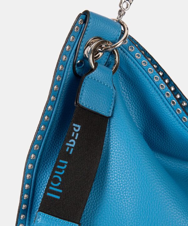 Bolso de hombro en color azul