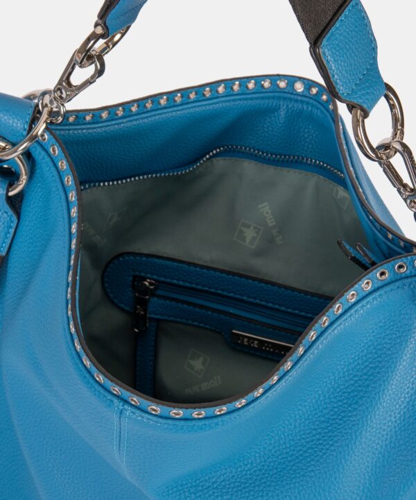 Bolso de hombro en color azul