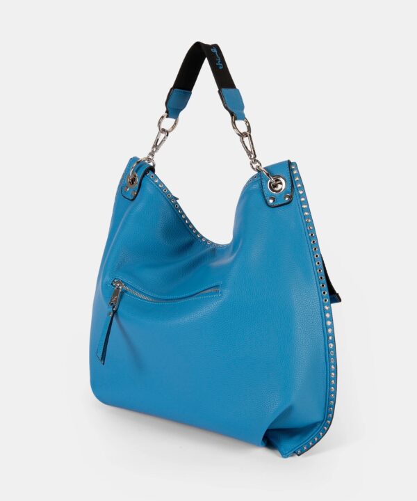 Bolso de hombro en color azul